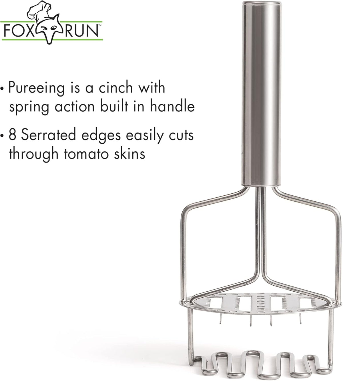 Fox Run Multi Level Stainless Steel Masher