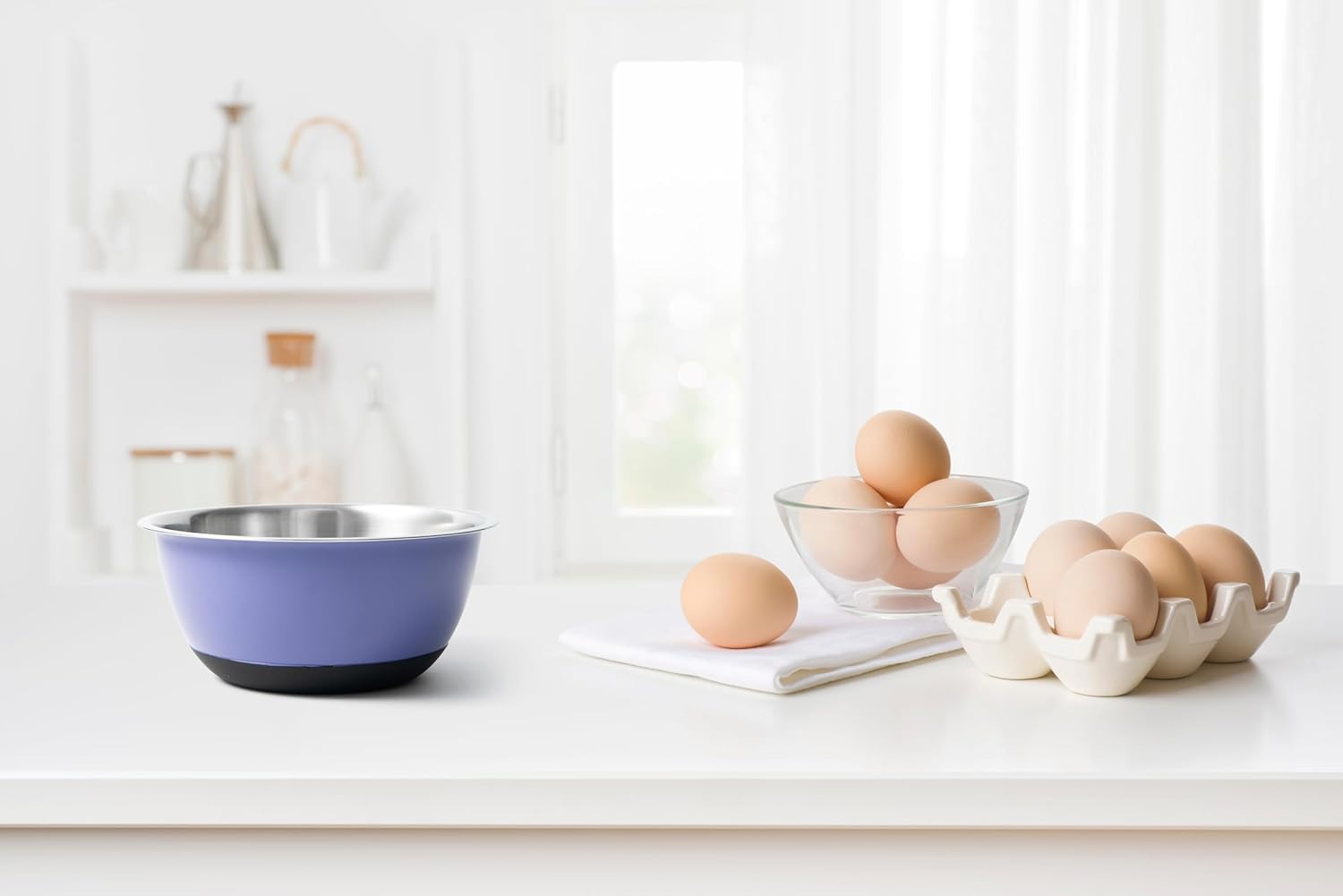 Fox Run Mixing Bowl – 4.25 Qt Purple