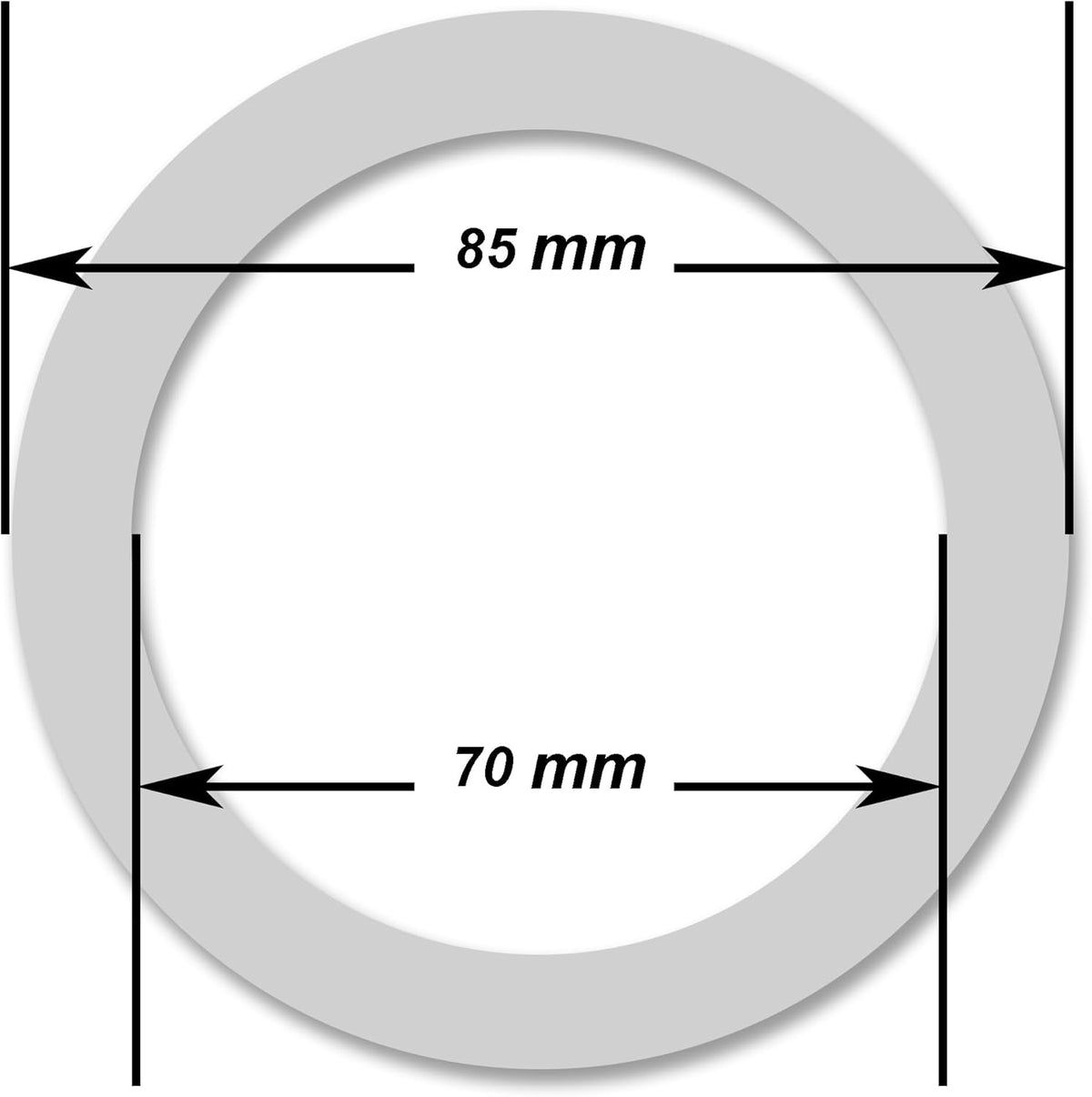 Cuisinox Rubber Gasket for 9 or 10 cup Roma/Alpha/Liberta/Milano/Bella Espresso Makers by Kitchen Niche