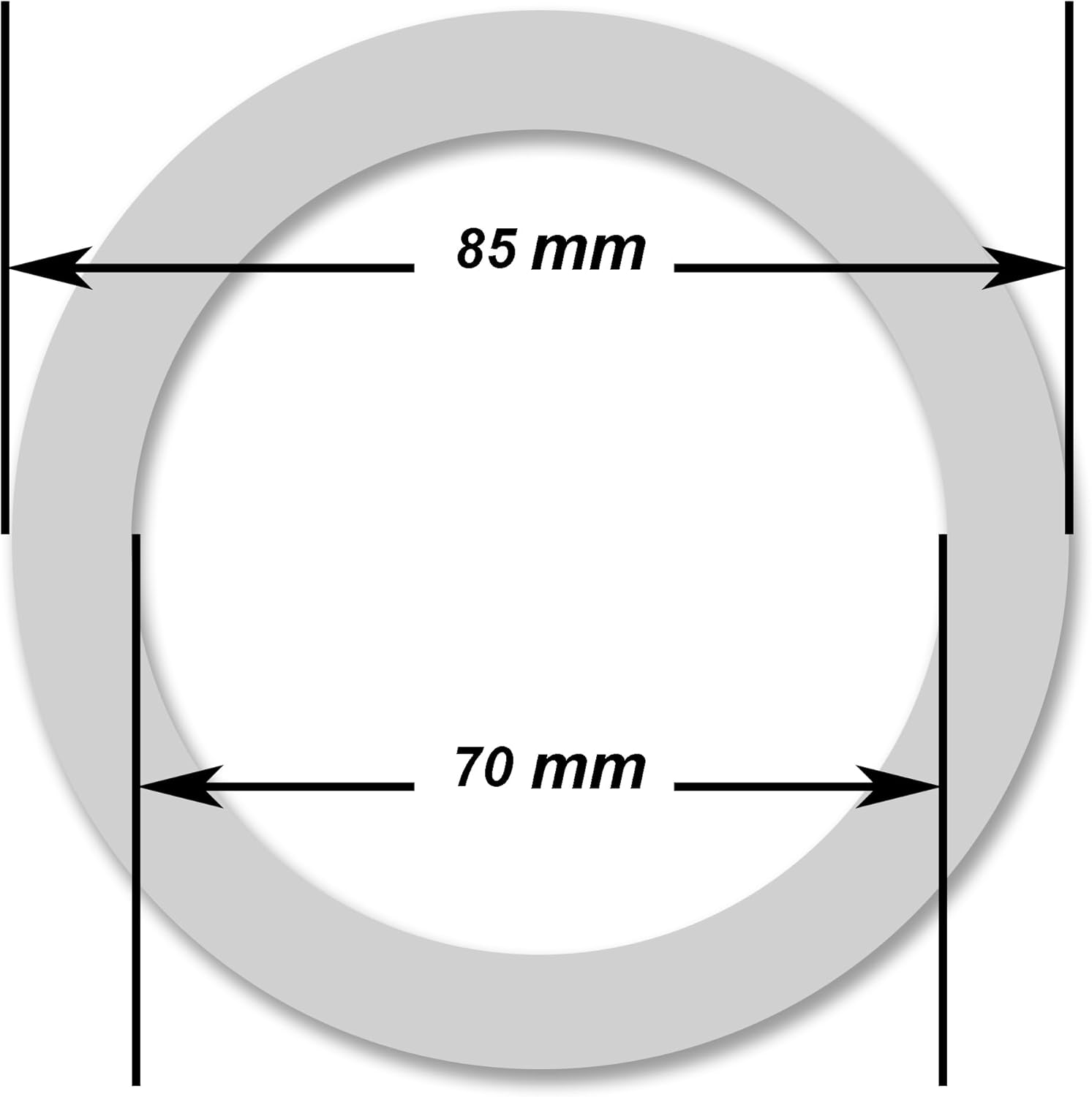 Cuisinox Rubber Gasket for 9 or 10 cup Roma/Alpha/Liberta/Milano/Bella Espresso Makers by Kitchen Niche