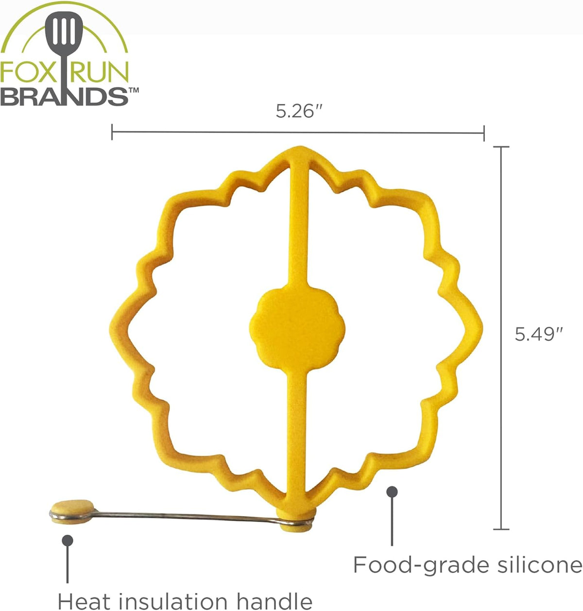 Fox Run Sunflower Egg Ring