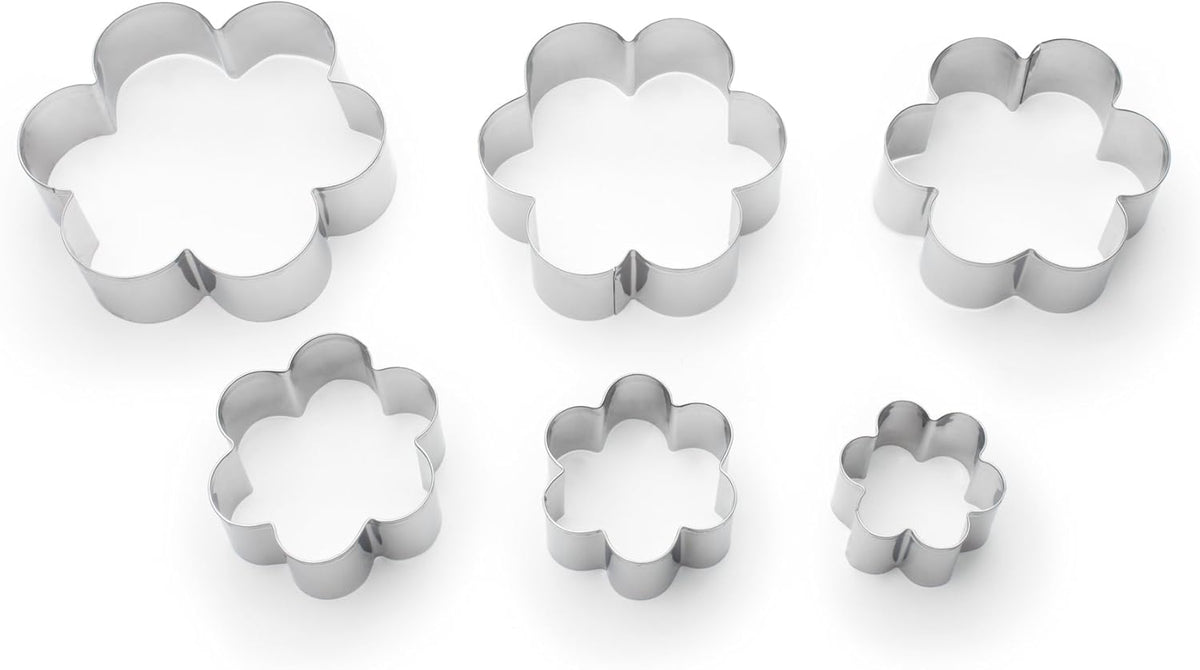 Fox Run Flower Cookie Cutter Set