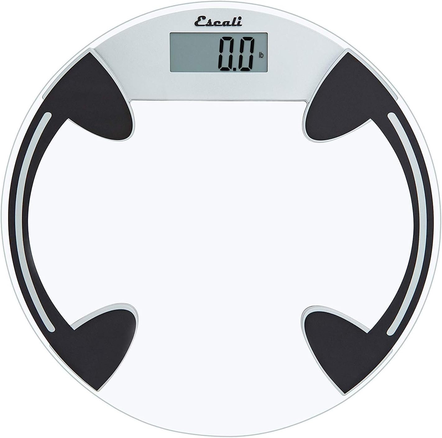 Escali Round Glass Bathroom Scale