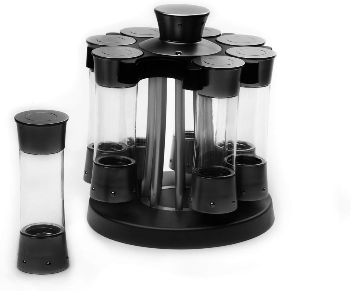 KitchenArt Elite AutoMeasure SpicePro Black Spice Carousel