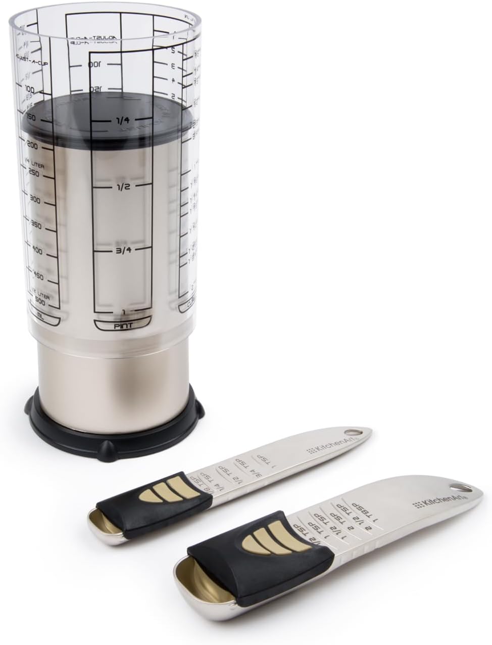 KitchenArt 2 Cup Pro Essentials Measuring Gift Set