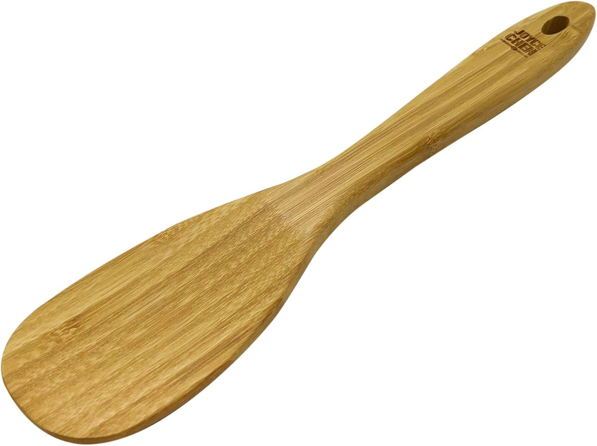 Joyce Chen All-Purpose Burnished Bamboo Spatula – 13-Inch