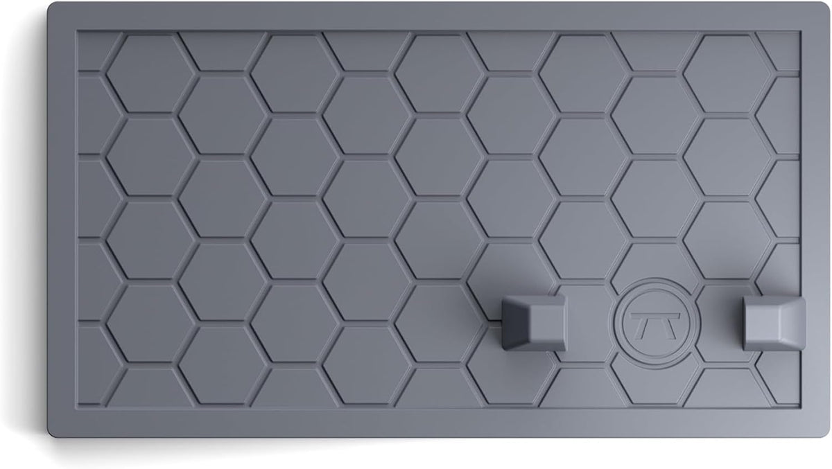 Outset Silicone Grill Mat & Tong Holder