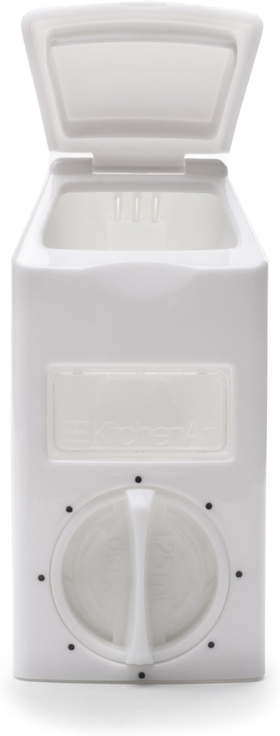 KitchenArt White Select-A-Spice Auto-Measure Spice Carousel
