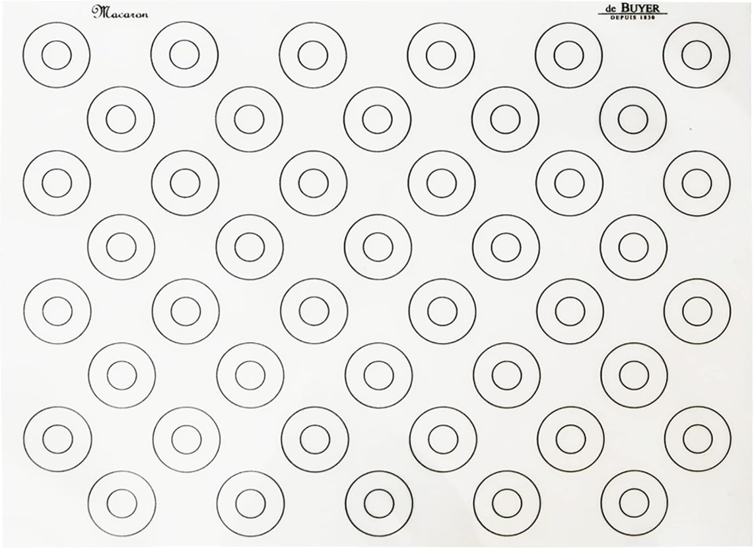 De Buyer Silicone Non-Stick Pastry Mat – 40 x 30 cm