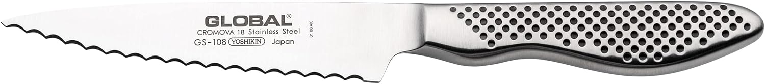 Global Utility Knife – Fully Scalloped – 11.5 cm / 4.5"