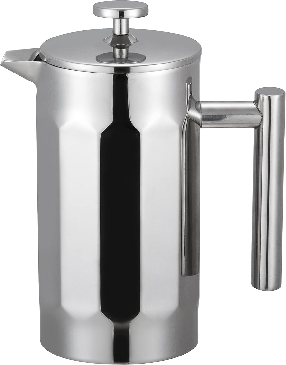 Cuisinox Double Walled Stainless Steel Coffee Press with Silicone Screen – 1L by Kitchen Niche