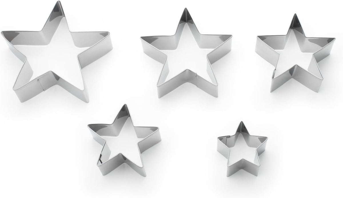 Fox Run Star Cookie Cutter Set