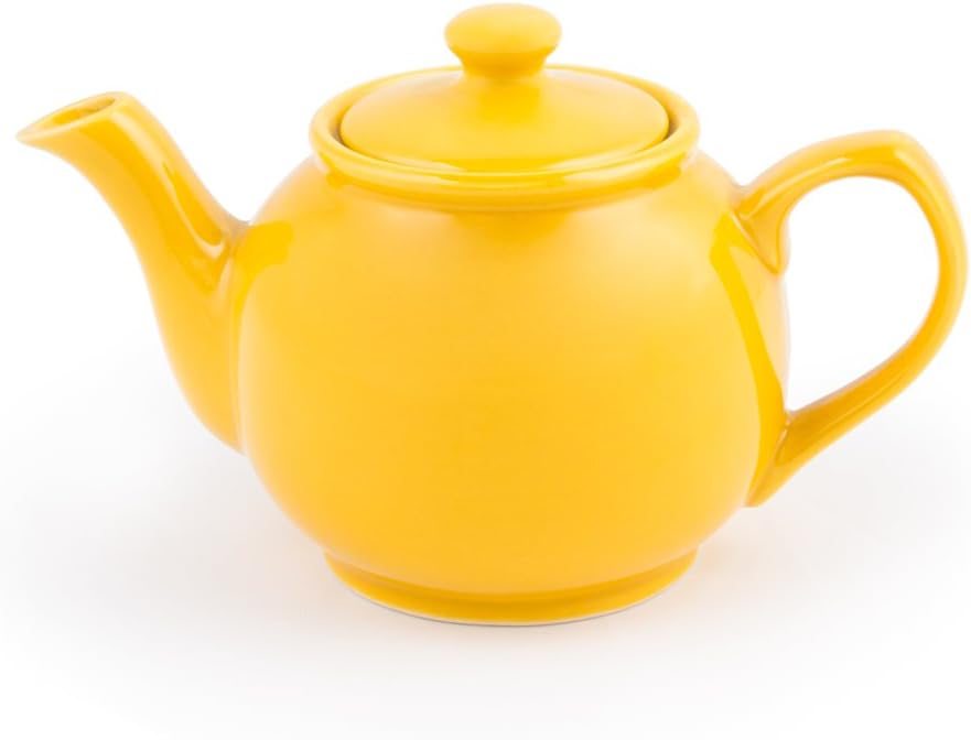 Fox Run Yellow Ceramic Teapot 6-Cup
