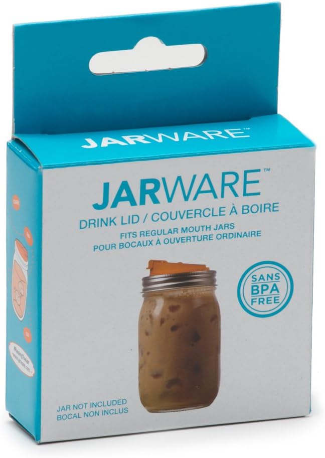 Jarware Drink Lid - Orange