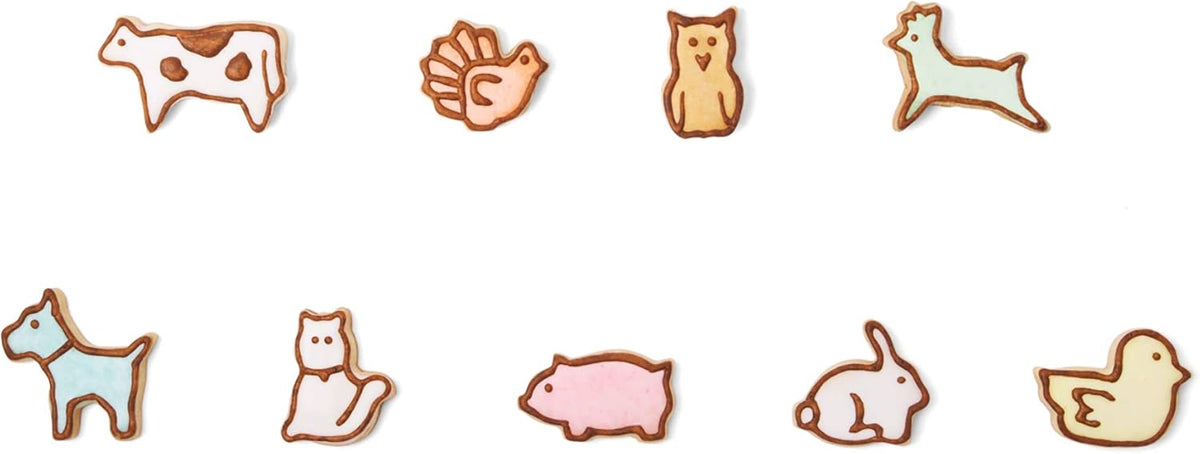 Fox Run Mini Animal Cookie Cutter Set