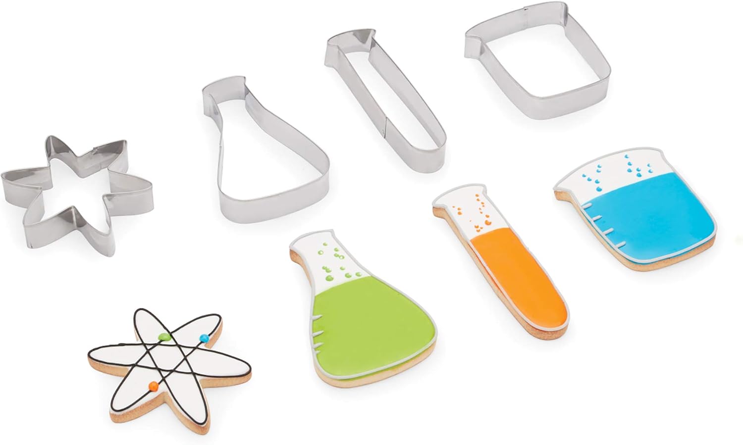 Fox Run Science Cookie Cutter Set