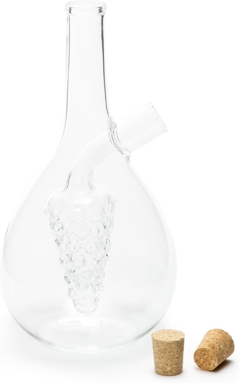 Fox Run Round Grape Oil & Vinegar Bottle
