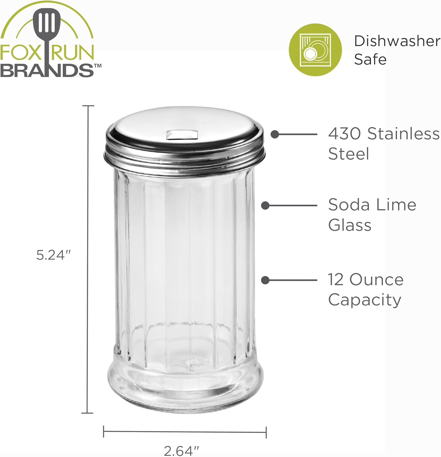 Fox Run Sugar Cheese Spice Dispenser