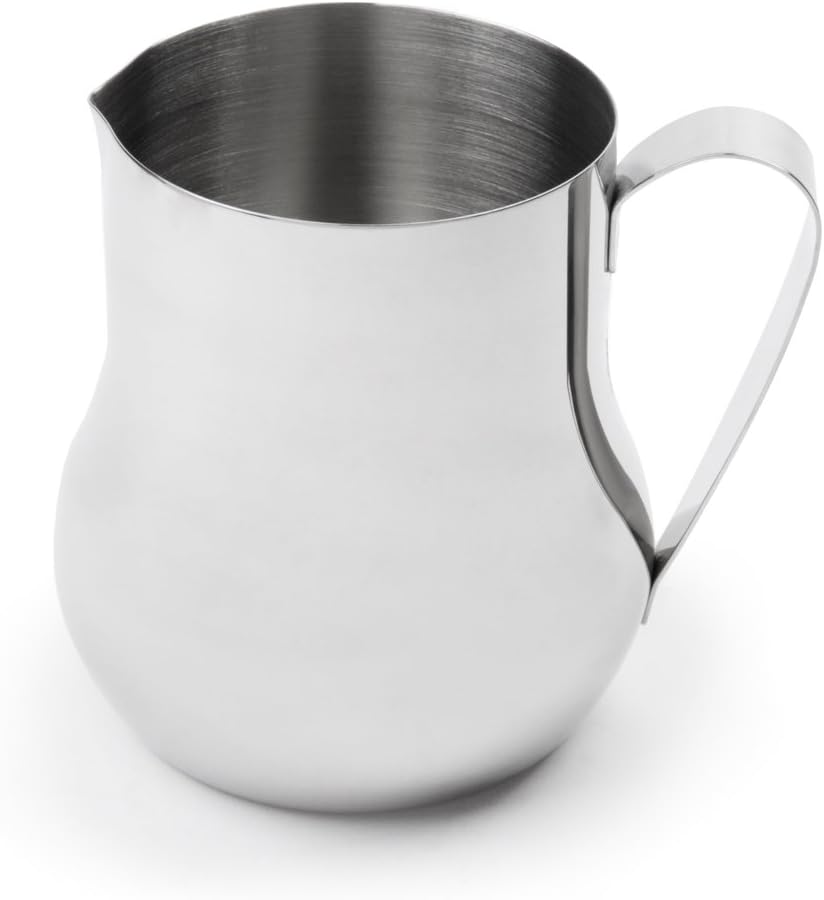 Fox Run Stainless Steel Creamer / Frother Pitcher 20oz