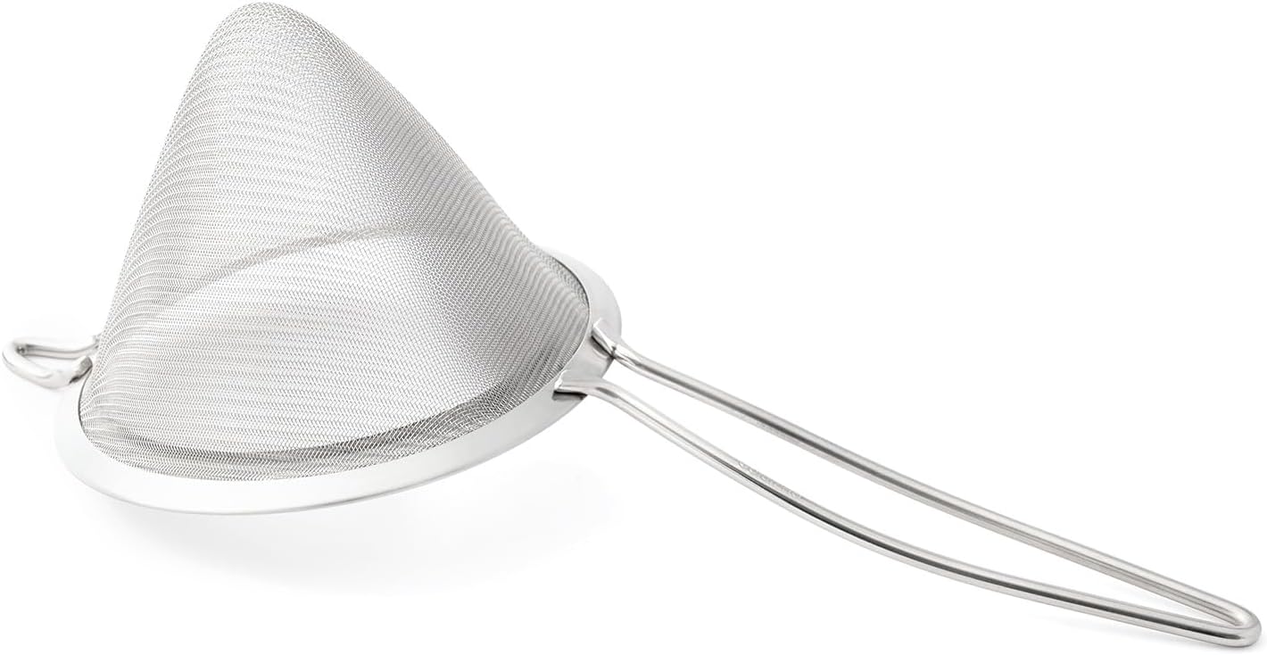 Cuisipro Cone-Shaped Strainer – Stainless Steel, 5.5" x 12.5" / 14 x 31.8 cm Cuisipro by Kitchen Niche