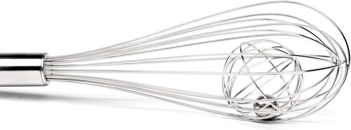 Fox Run Stainless Steel Basket Cage Whisk 12"