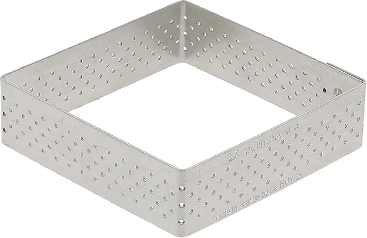 De Buyer Square Perforated Ring – 7 x 7 cm – 2 cm High