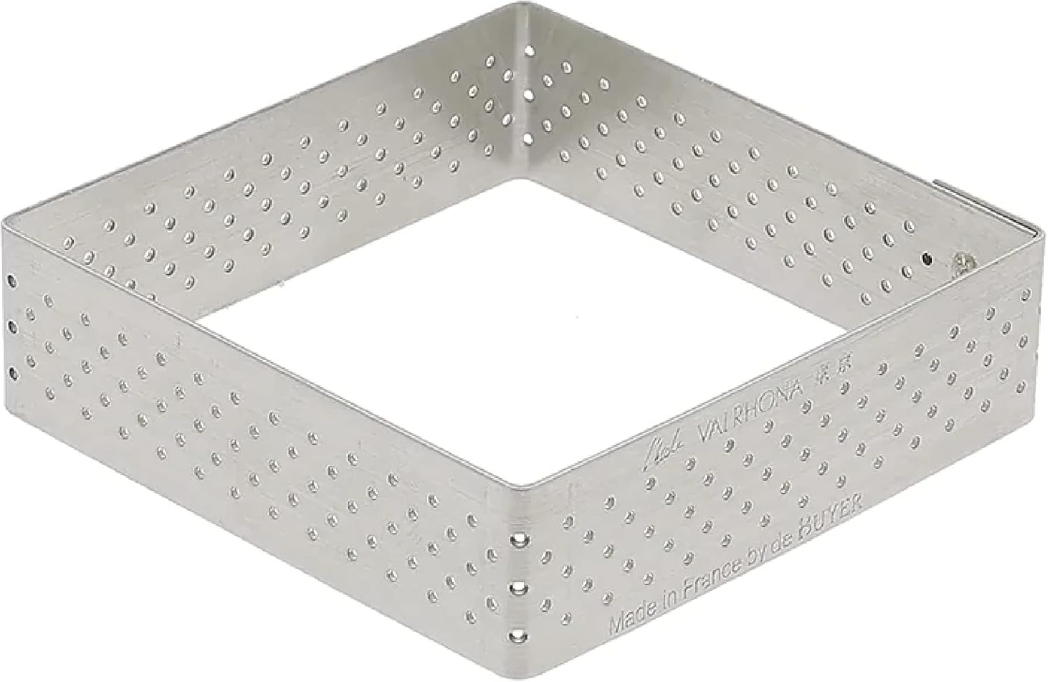 De Buyer Square Perforated Ring – 7 x 7 cm – 2 cm High