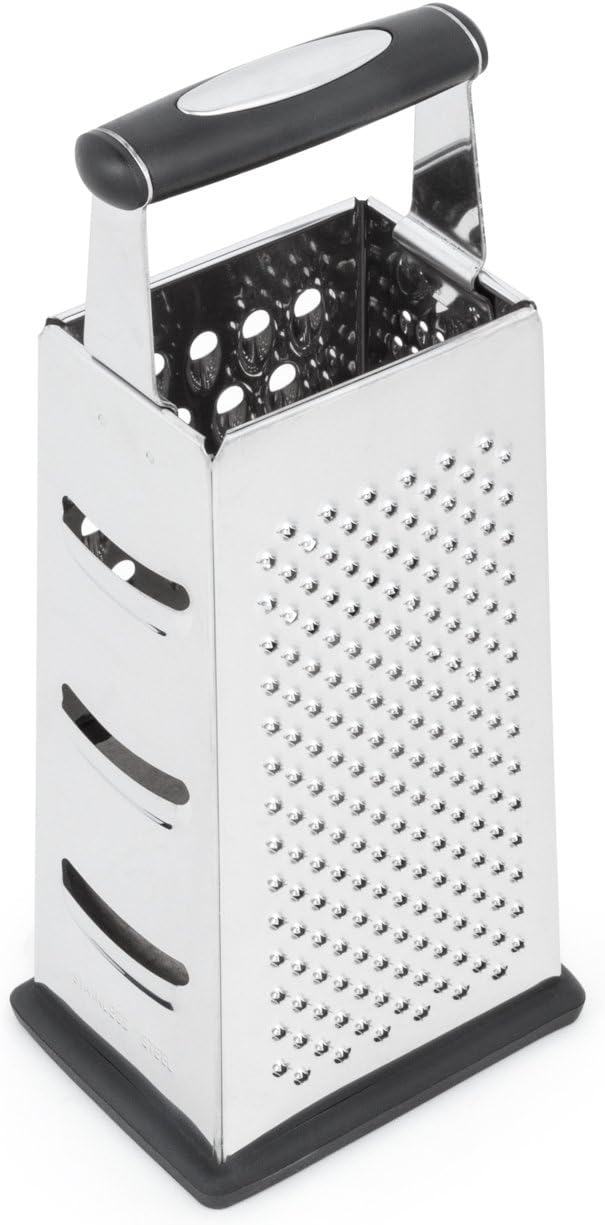 Fox Run 4-Sided Grater, Stainless Steel