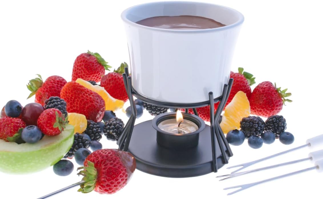 Swissmar Kindle Chocolate Fondue Set by Kitchen Niche