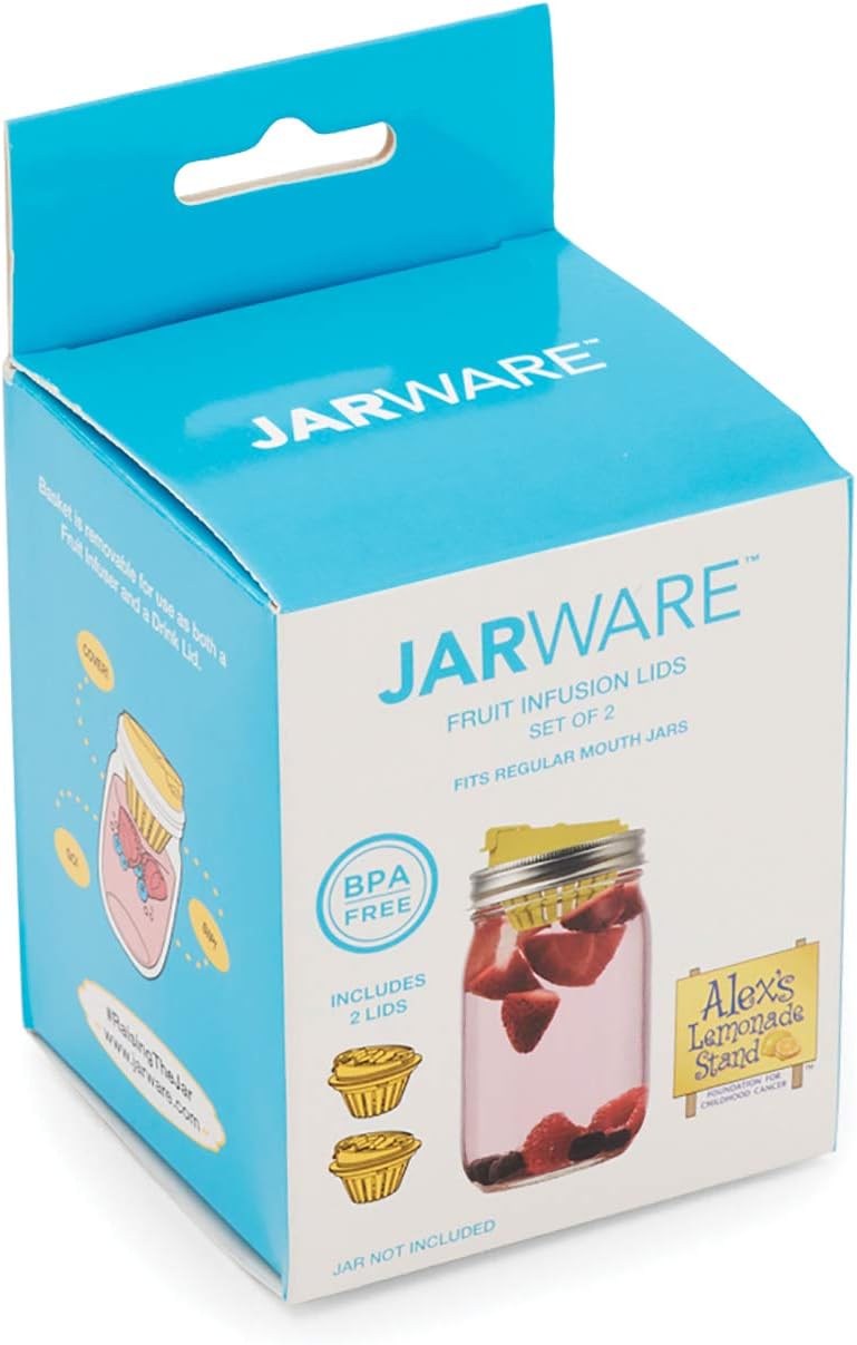 Jarware Alex's Lemonade Fruit Infusion Lid