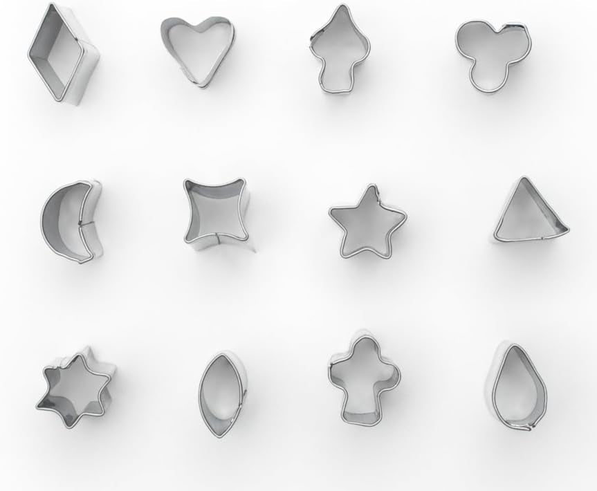 Fox Run Micro Mini Cookie Cutter Set