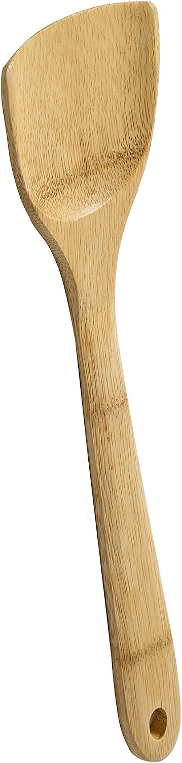 Joyce Chen Burnished Bamboo Stir Fry Spatula – 14-Inch