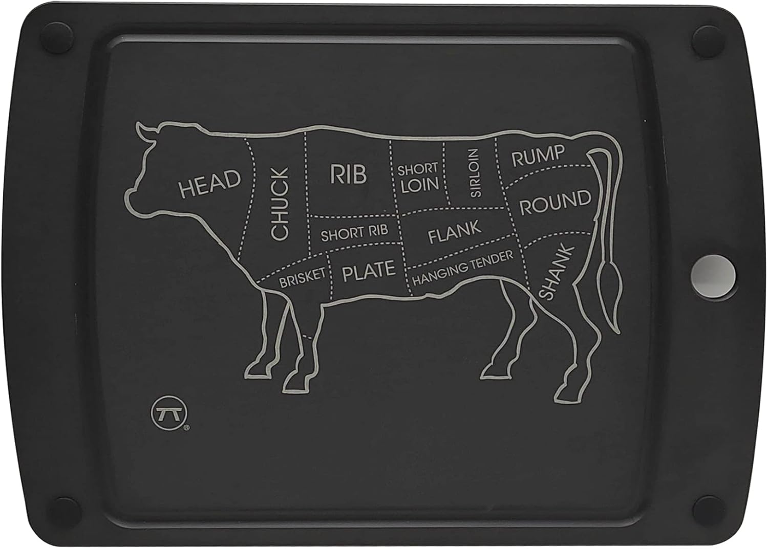 Outset Cow Cuts Grill Prep Board