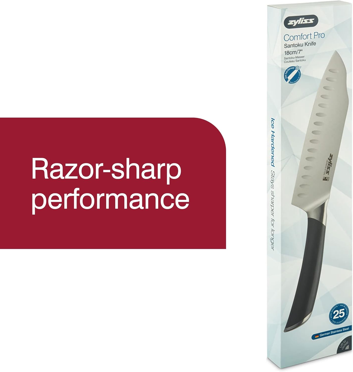 Zyliss Comfort Pro Santoku Knife by Kitchen Niche