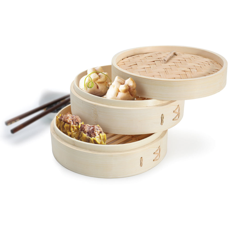 Zen Cuizine 2-Tier Bamboo Steamer