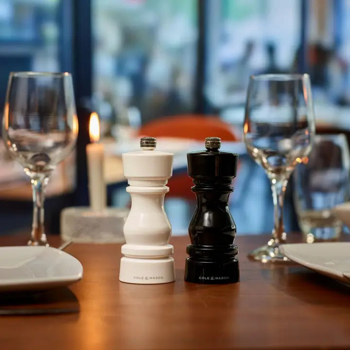 Cole & Mason London Salt/Pepper Mill Gift Set - Black & White