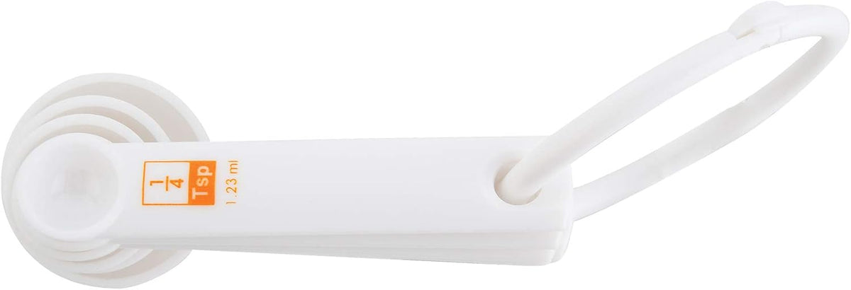 Fox Run White Measuring Spoon Set