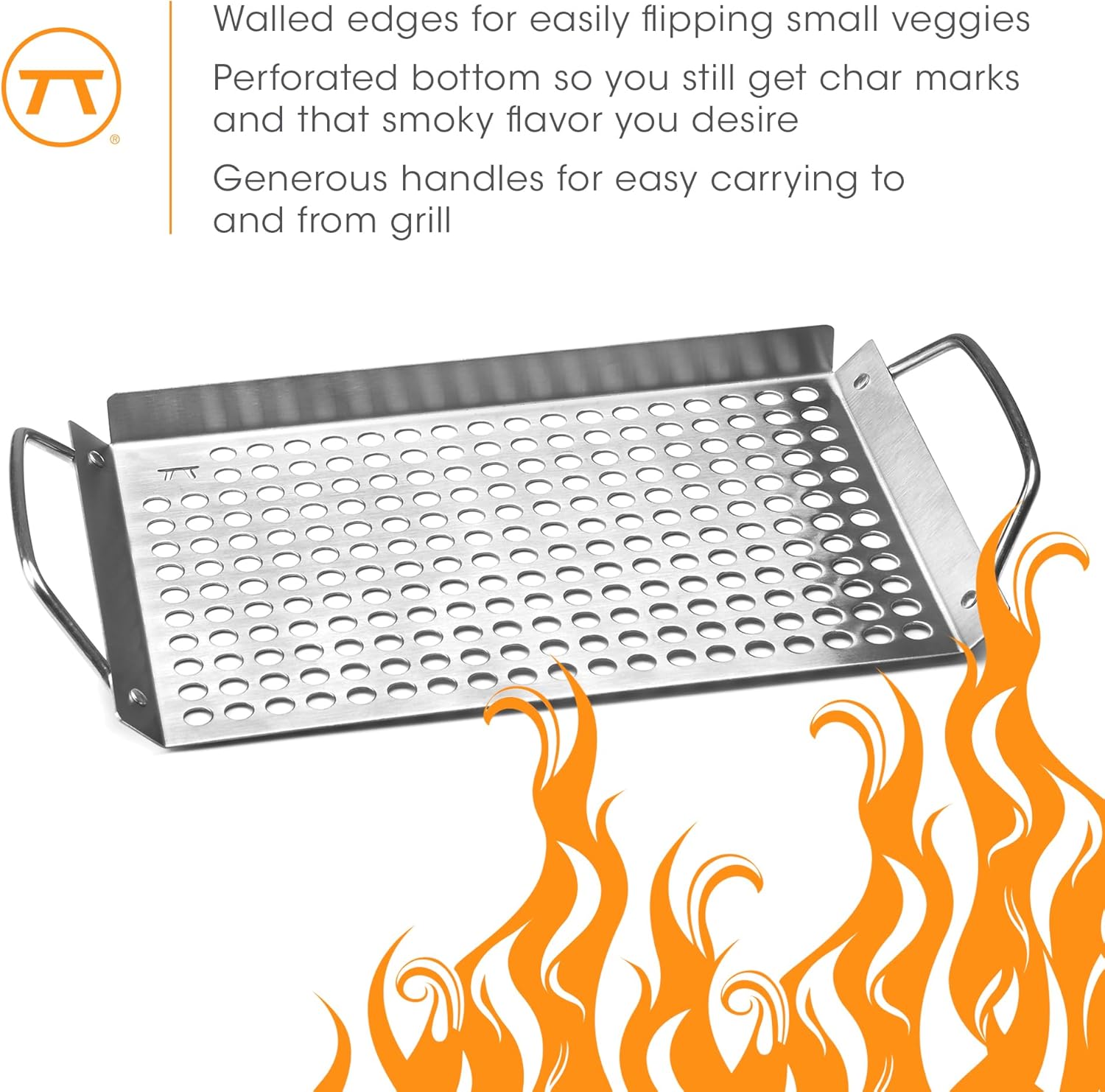 Outset Stainless Steel Grill Grid 11" x 7"