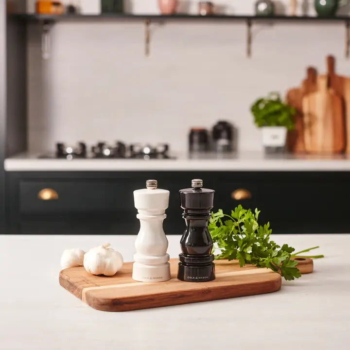 Cole & Mason London Salt/Pepper Mill Gift Set - Black & White