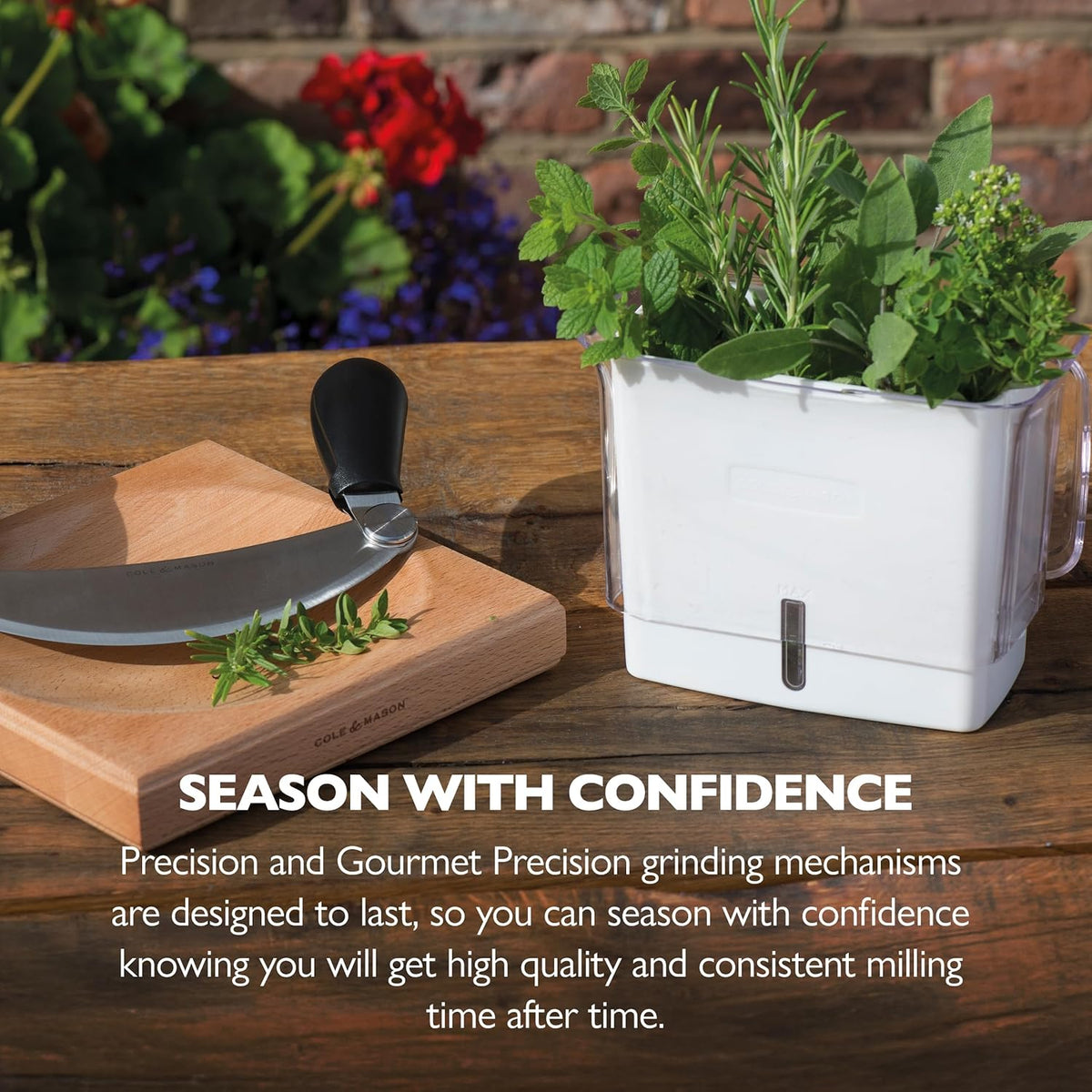 Cole & Mason Tealby Cut Fresh Herb Keeper