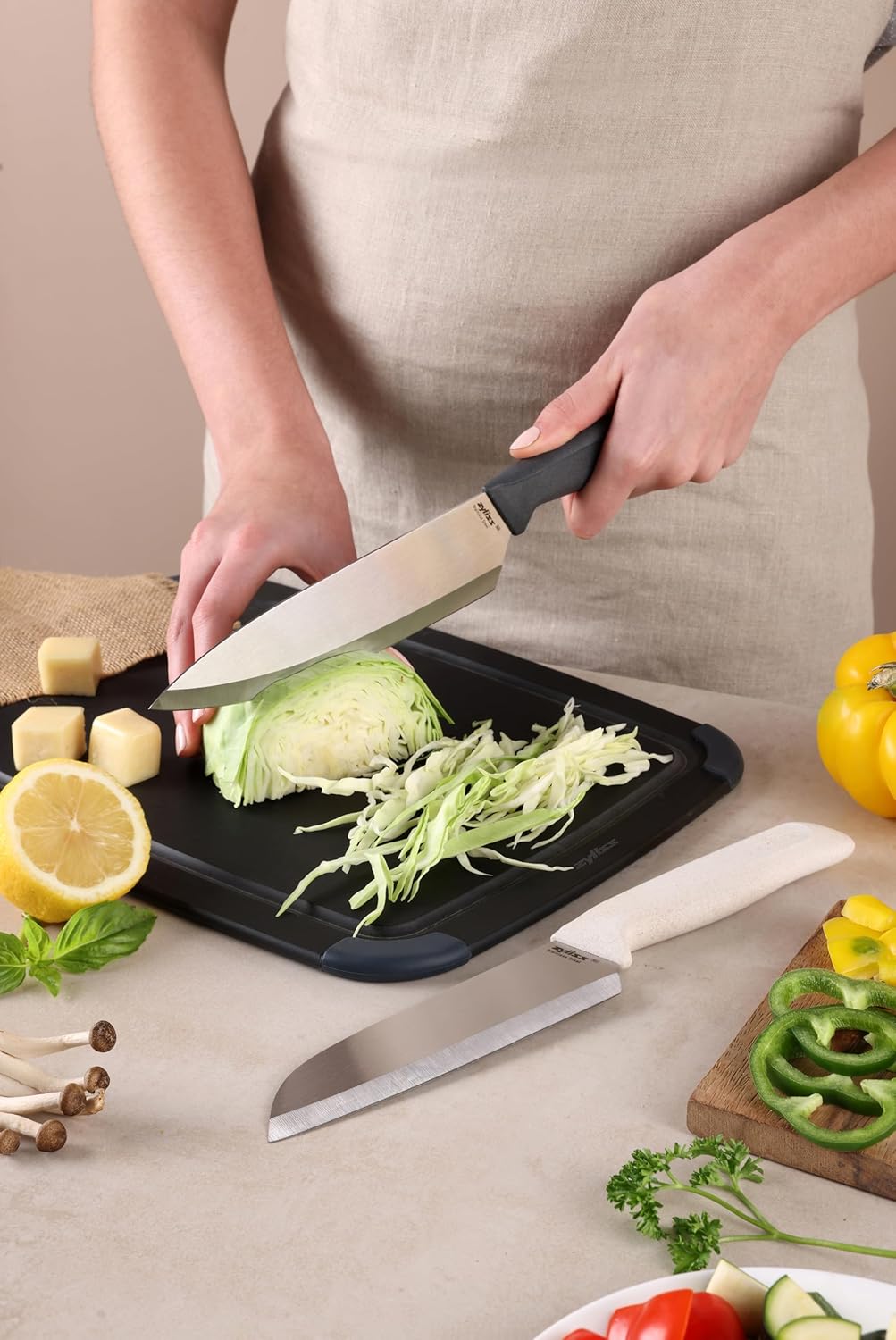 Zyliss Classic 2 Pc Knife Set – Chef & Santoku