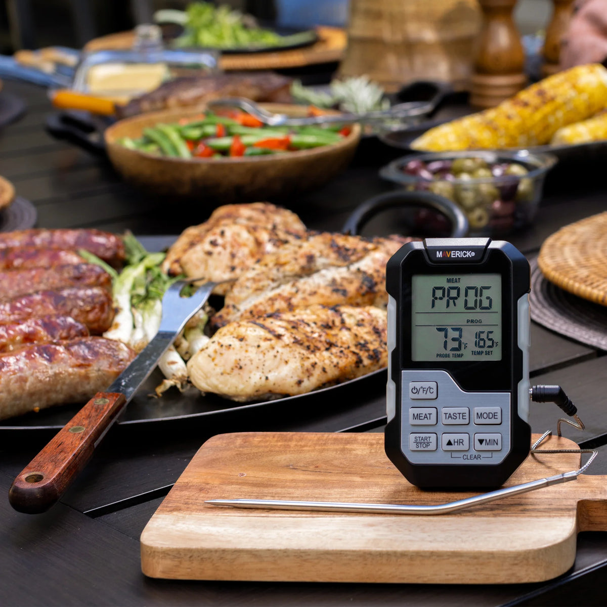 Maverick Single Probe Barbeque Thermometer and Timer