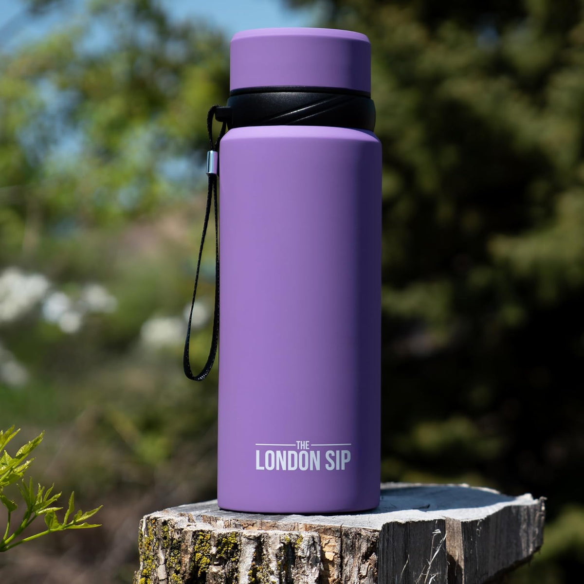 London Sip Tea Infuser Bottle – Purple – 25 oz