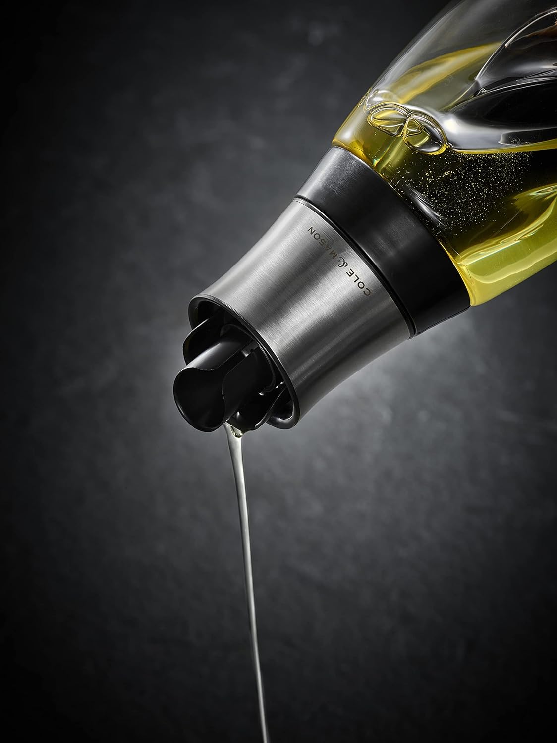 Cole & Mason Brisol Oil & Vinegar Duo Dispenser – 14 oz / 1.5 oz