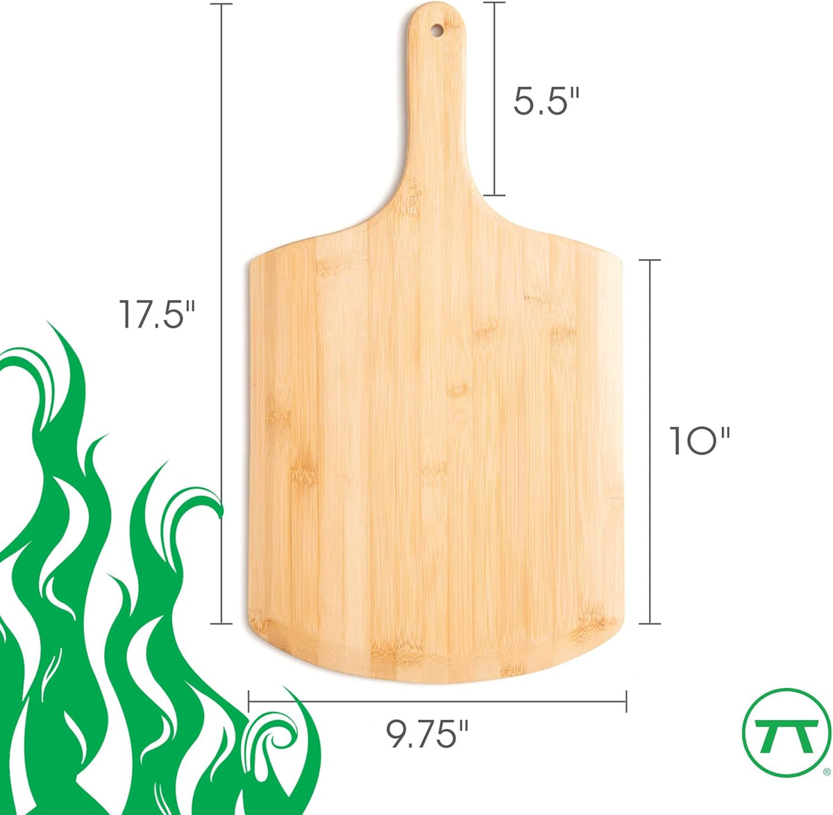 Outset 18" Bamboo Pizza Peel