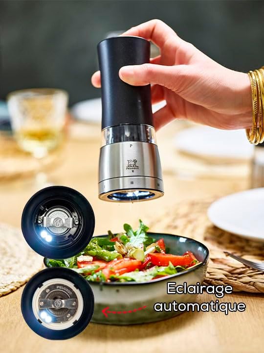 Peugeot Daman Electric u'Select Salt & Pepper Mill Set – 16 cm