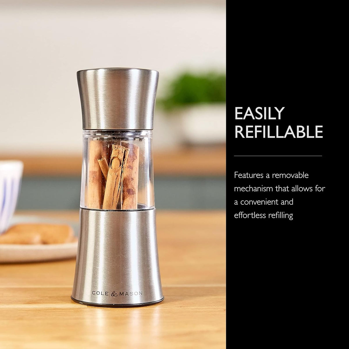 Cole & Mason Stadhampton Chili & Spice Mill – 8" / 20 cm