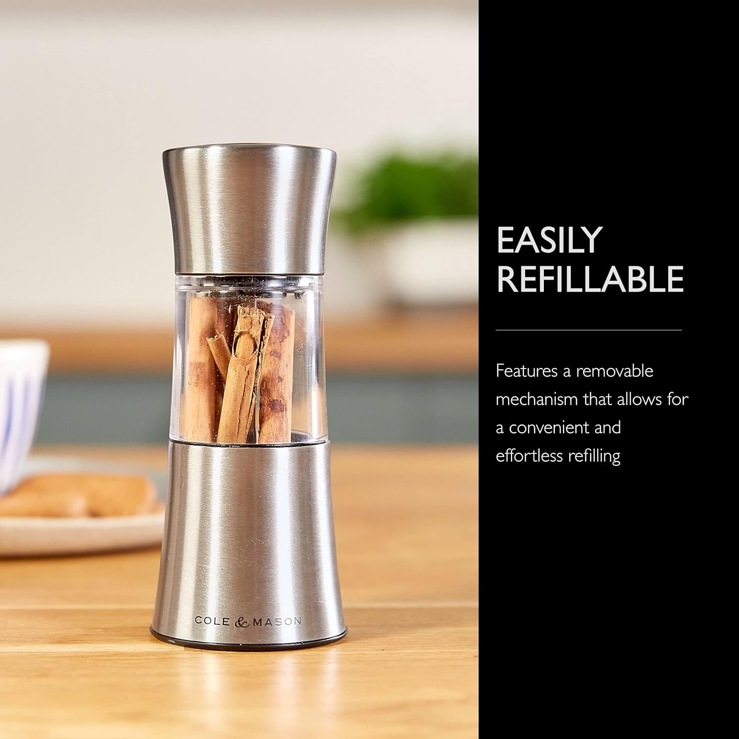 Cole & Mason Stadhampton Chili & Spice Mill – 8" / 20 cm