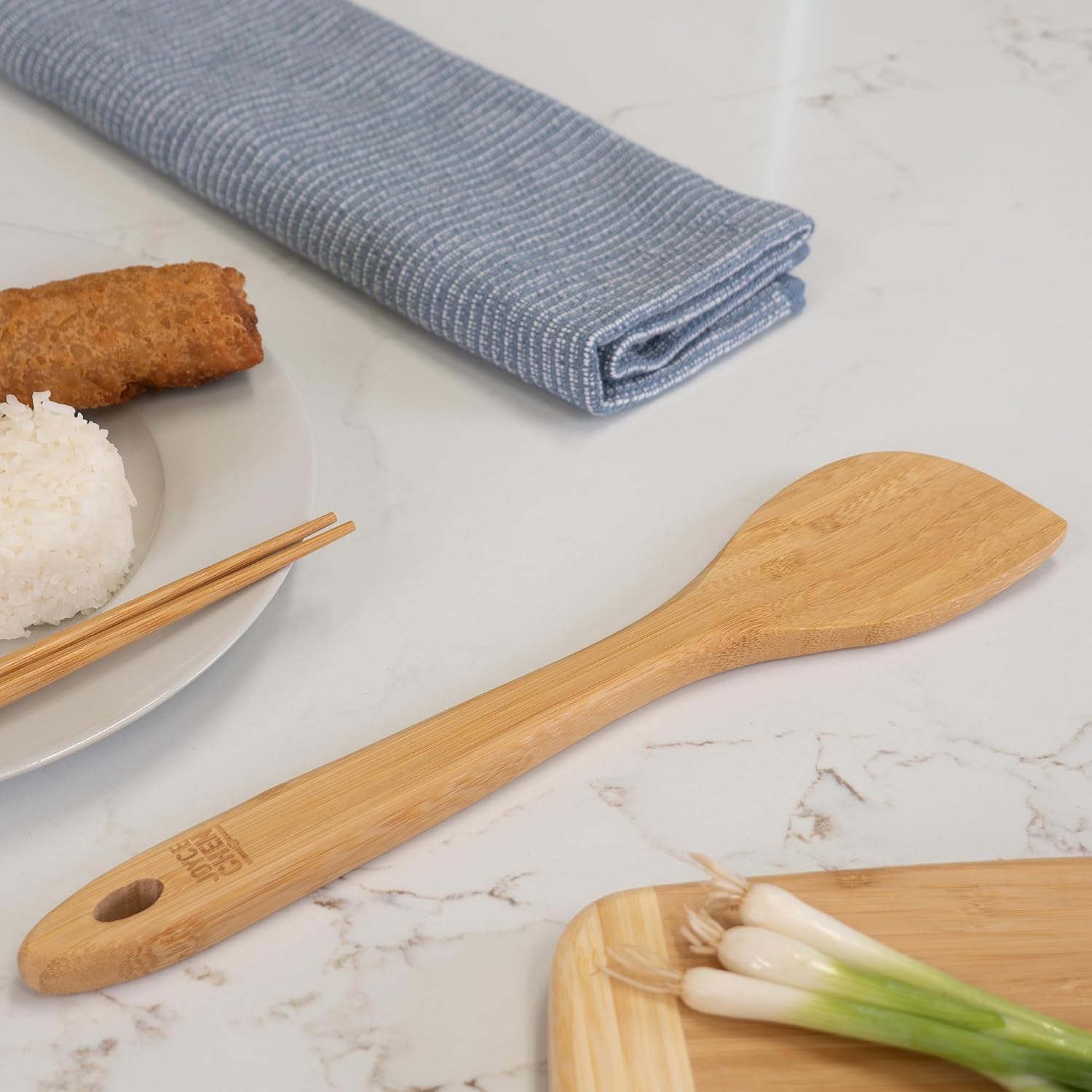 Joyce Chen Burnished Bamboo Wok Spatula – 15"