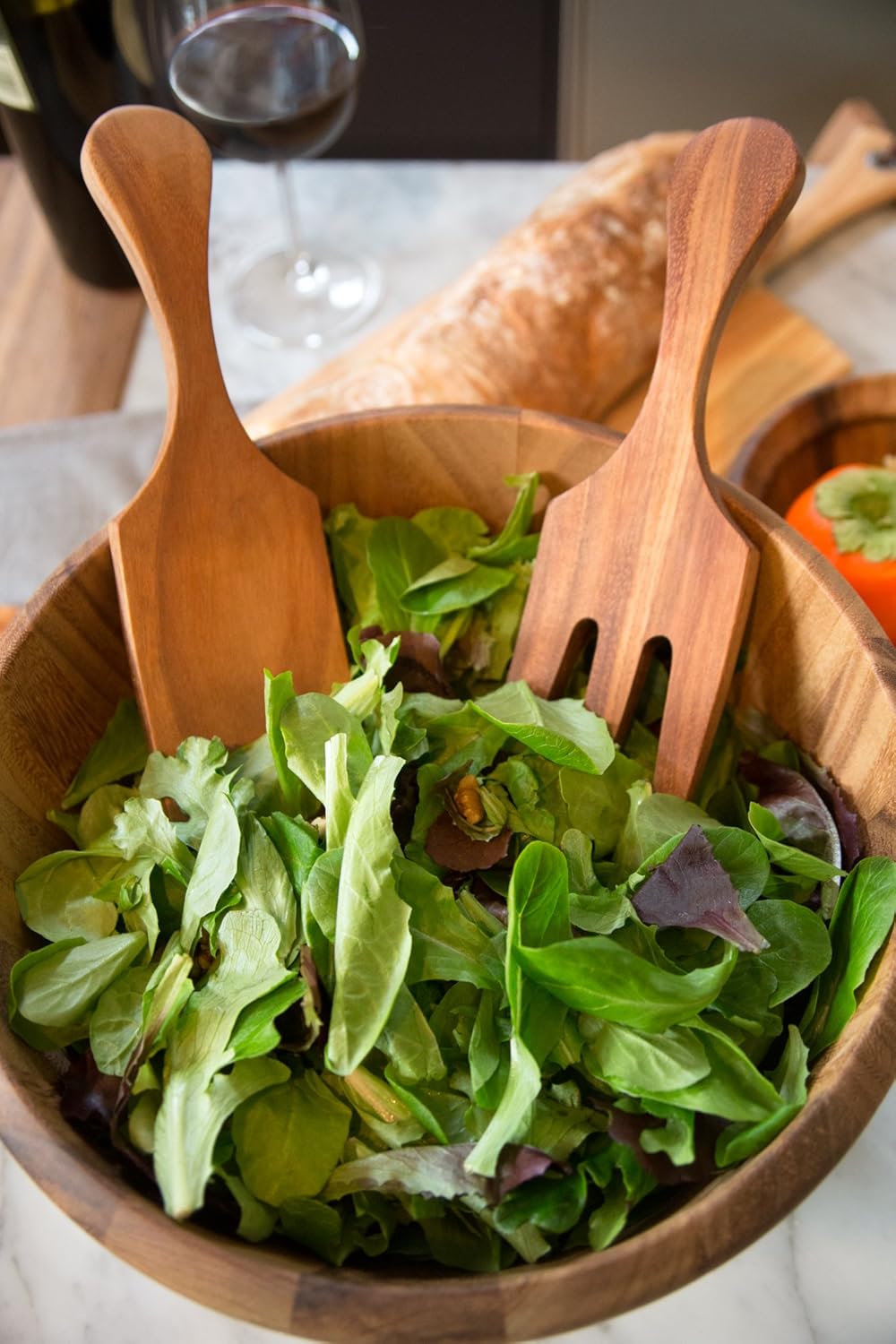 Ironwood Large Farmhouse Salad Utensil Set
